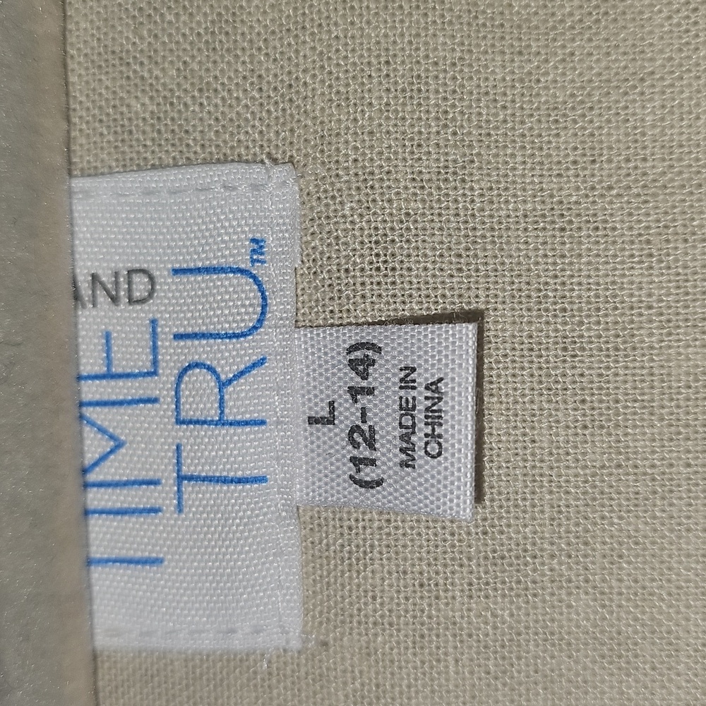 Time & Tru Linen Blend Jacket - Picture 4 of 6
